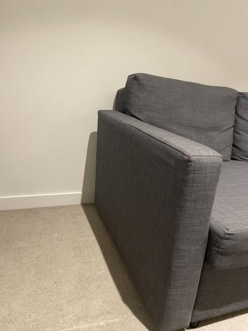 Second-hand IKEA 3-Seater Sofa Bed - Photo 3)
