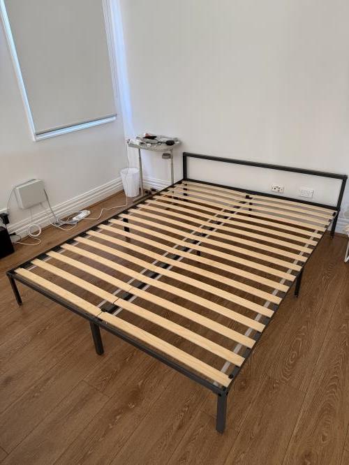 Second-hand IKEA Queen Bed Frame - Photo 3)