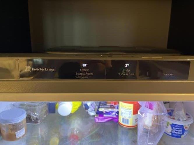 Second-hand LG 420L Bottom Mount Fridge - Photo 3)