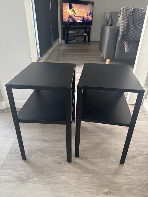 Second-hand Set of 2 IKEA Bedside Tables - Photo 3)