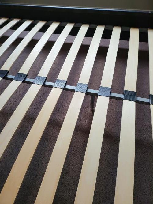 Second-hand Dark Brown Queen Bed Frame - Photo 3)