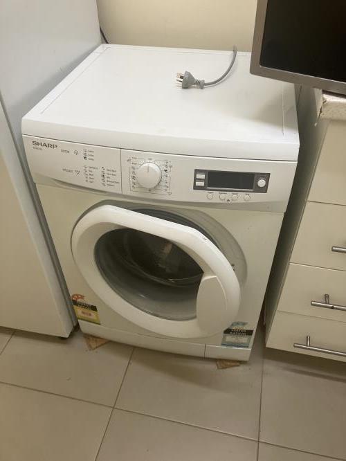 Second-hand Sharp 8kg Front Load Washing Machine - Photo 3)
