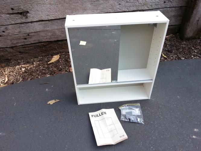 Second-hand Bathroom cabinet with mirror - Photo 4)