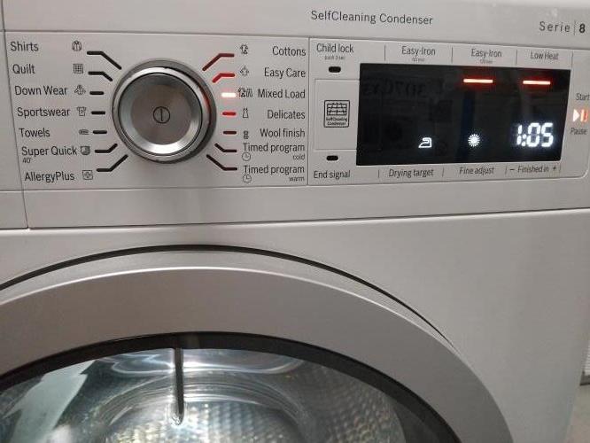 Second-hand Bosch 9kg Dryer - Photo 4)