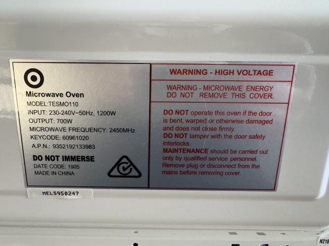 Second-hand Target Microwave Oven - Photo 4)