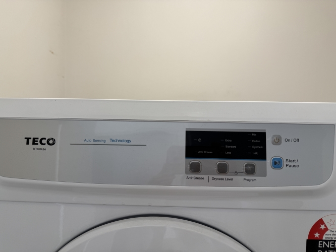Second-hand TECO 7kg Dryer - Photo 4)