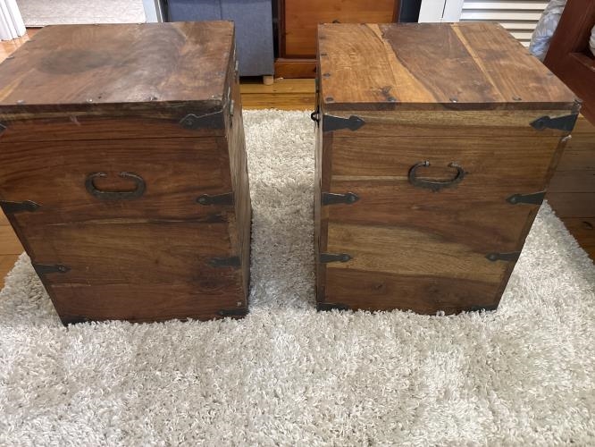 Second-hand Set of 2 Storage Chests - Photo 4)