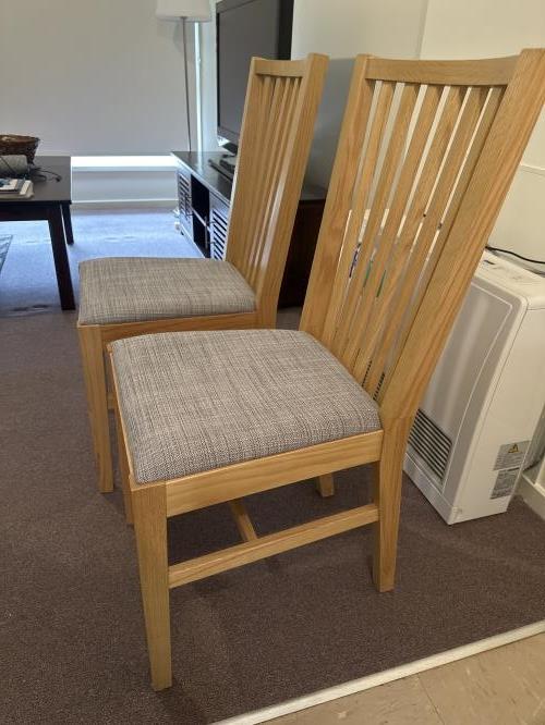 Second-hand Set of 2 Dining Chairs - Photo 4)