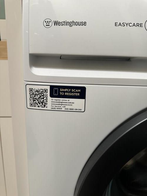 Second-hand Westinghouse 7.5kg Front Load Washing Machine - Photo 4)