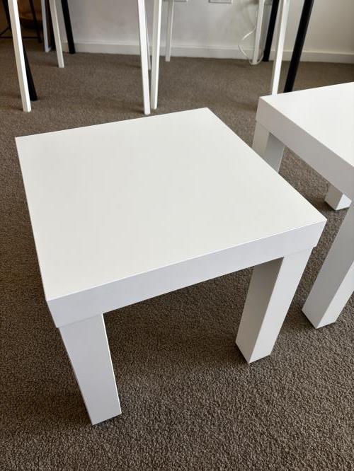 Second-hand Set of 2 IKEA Side Tables - Photo 4)