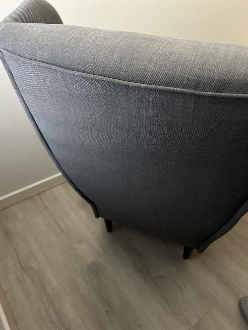 Second-hand IKEA Chair and Ottoman - Photo 4)