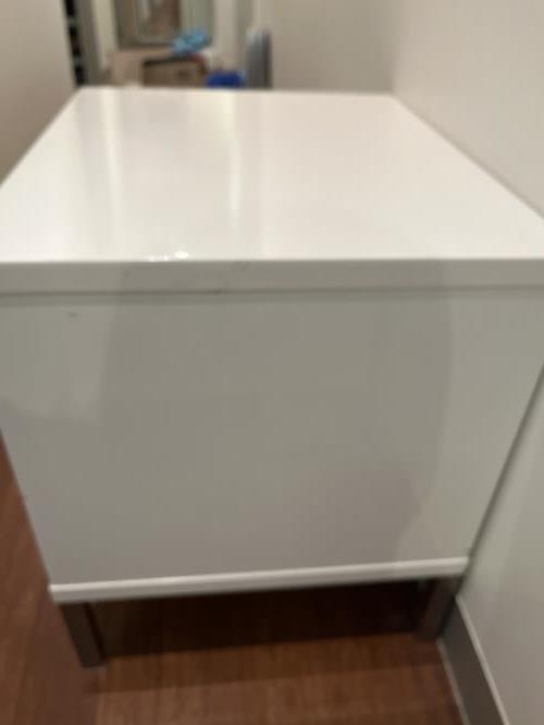 Second-hand Set of 2 Bedside Tables - Photo 4)