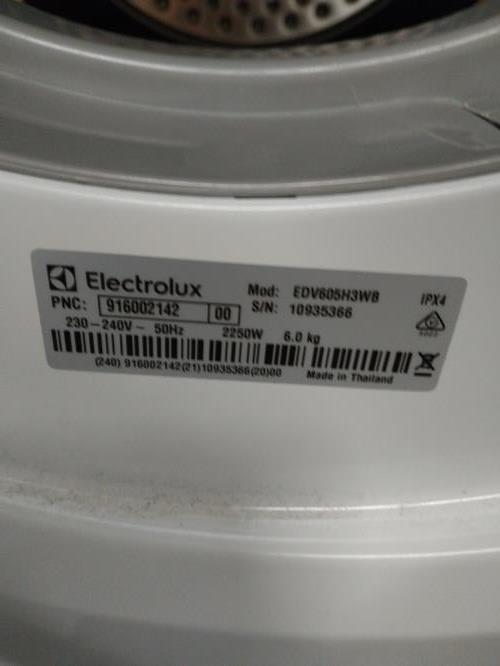 Second-hand Electrolux 6kg Dryer - Photo 4)
