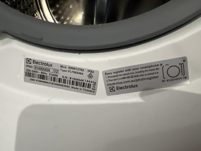 Second-hand Electrolux 7.5kg / 4.5kg Washer-Dryer Combo - Photo 4)