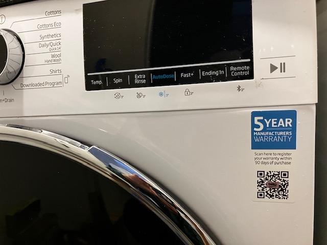 Second-hand Beko 9kg Front Load Washing Machine - Photo 4)