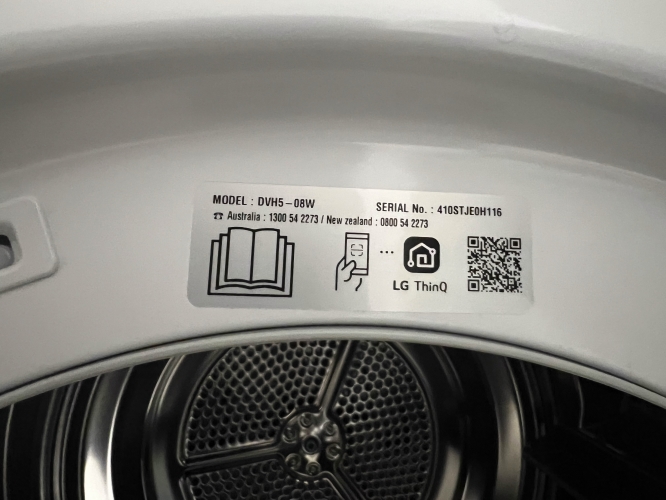 Second-hand LG 8kg Heat Pump Dryer - Photo 4)