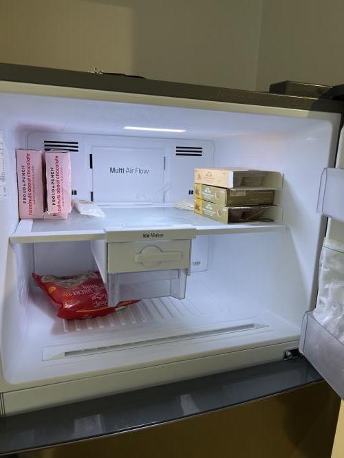 Second-hand LG 410L Top Mount Fridge - Photo 4)