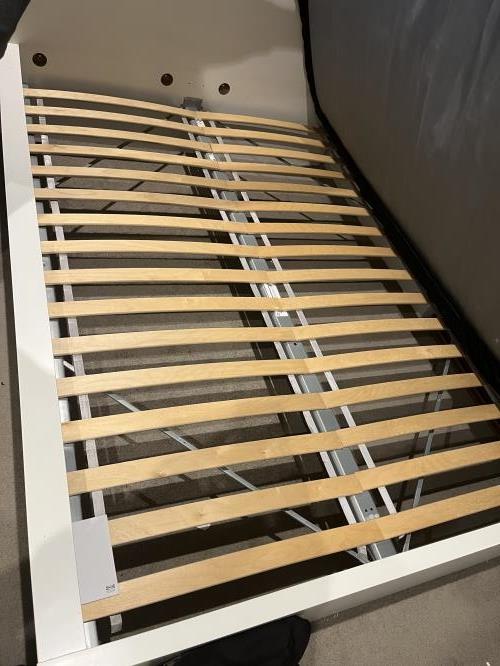 Second-hand IKEA Malm Double Bed Frame - Photo 4)