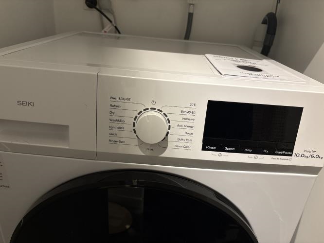 Second-hand Seiki 10kg / 6kg Washer-Dryer Combo - Photo 4)