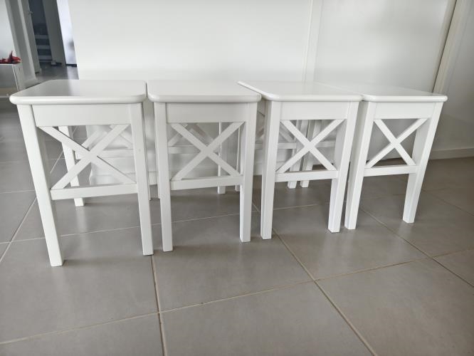 Second-hand Set of 4 IKEA Stools - Photo 4)