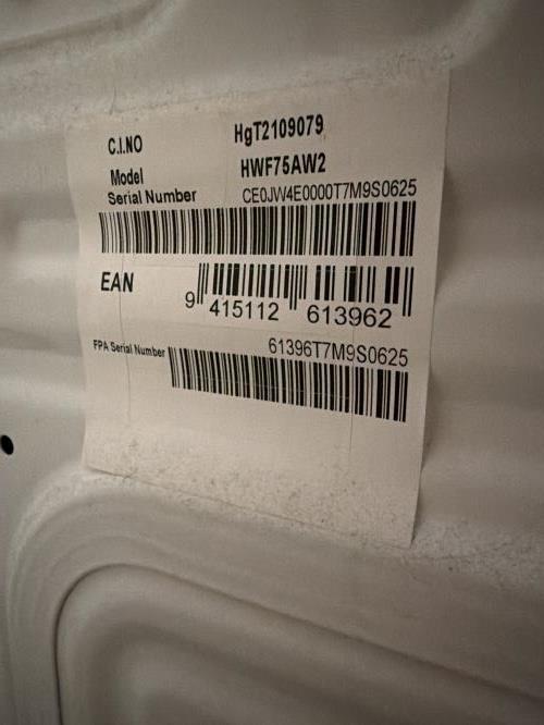 Second-hand Haier 7.5kg Front Load Washing Machine - Photo 4)