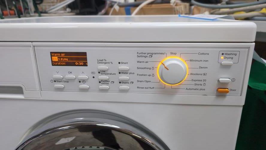 Second-hand Miele 5.5kg / 2.5kg Washer-Dryer Combo - Photo 4)