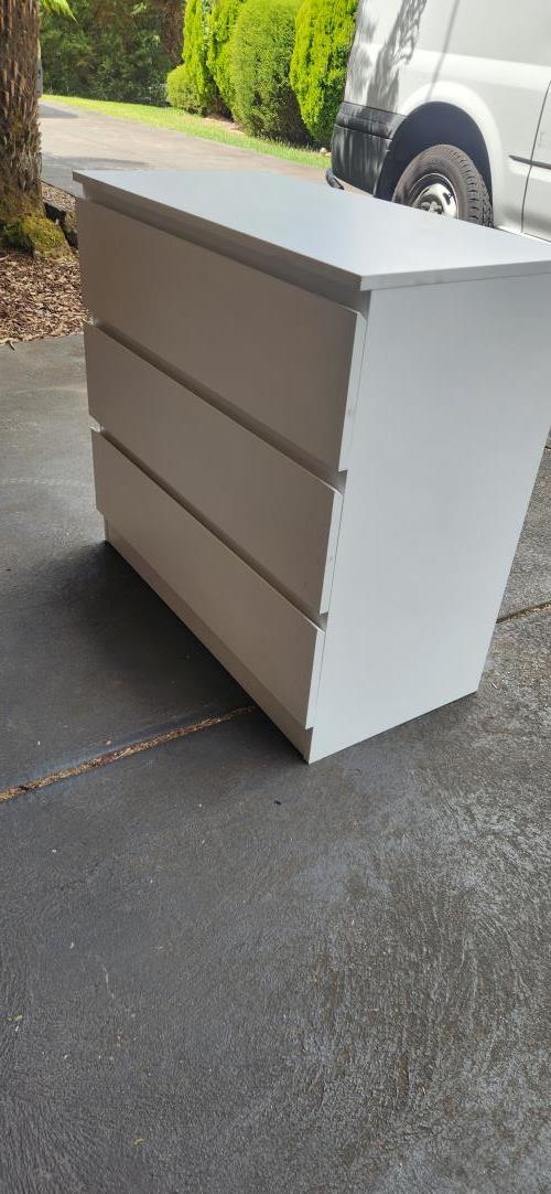 Second-hand Chest of 3 Drawers - Photo 4)