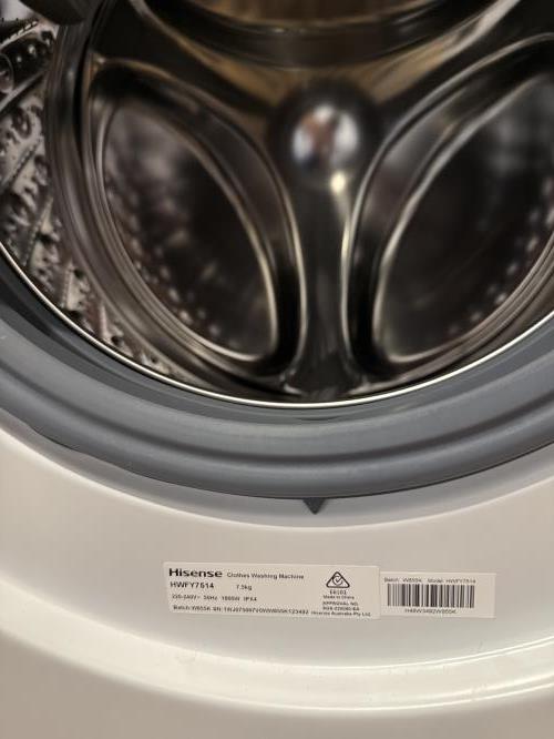 Second-hand Hisense 7.5kg Front Load Washing Machine - Photo 4)