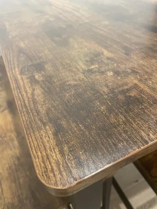 Second-hand Dining Table with 2 Chairs and 1 Bench Seat - Photo 4)