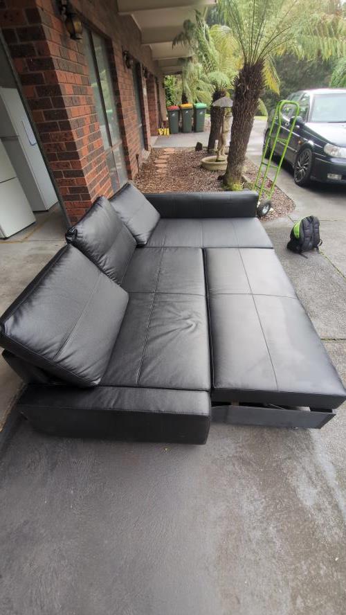 Second-hand IKEA Corner Sofa Bed - Photo 4)