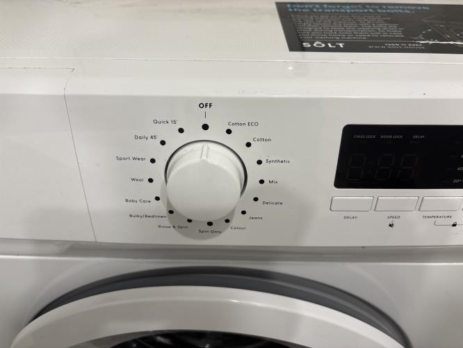 Second-hand Solt 6kg Front Load Washing Machine - Photo 4)