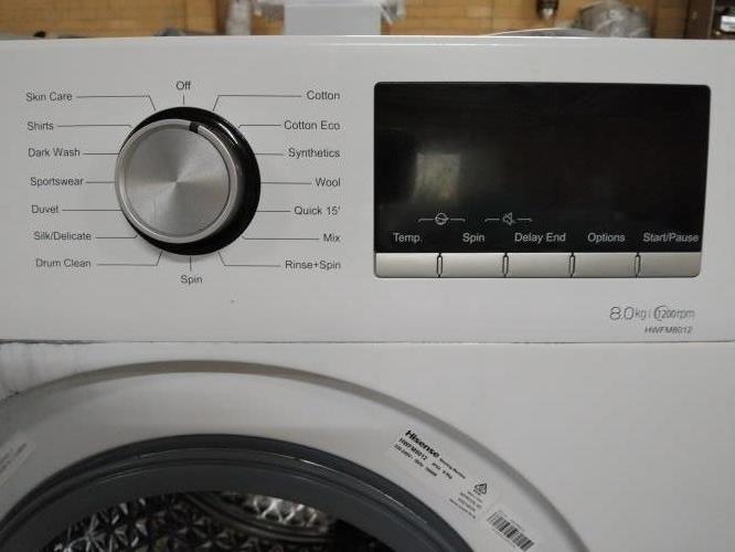 Second-hand Hisense 8kg Front Load Washing Machine - Photo 4)
