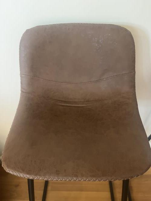 Second-hand Set of 2 Bar Stools - Photo 4)