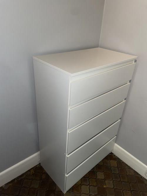 Second-hand IKEA Chest of 5 Drawers - Photo 4)