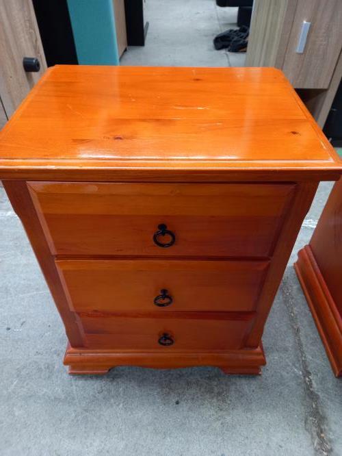 Second-hand Set of 2 Bedside Tables - Photo 4)