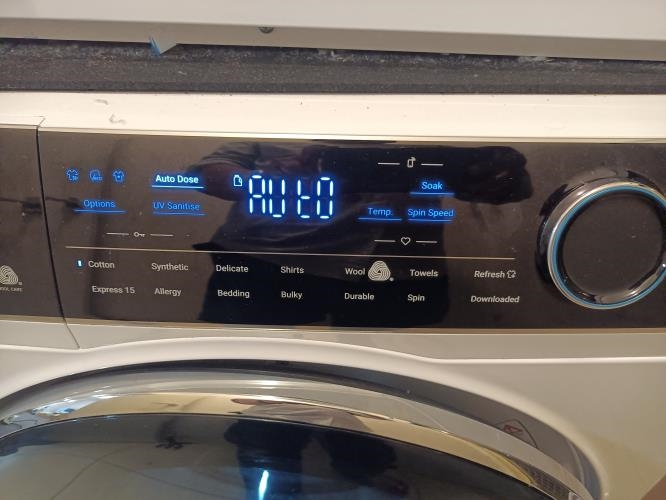 Second-hand Haier 9kg Front Load Washing Machine - Photo 4)