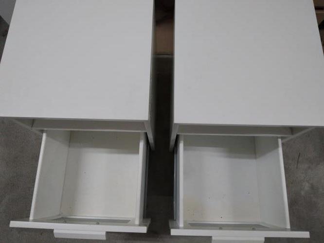 Second-hand Set of 2 Bedside Tables - Photo 4)