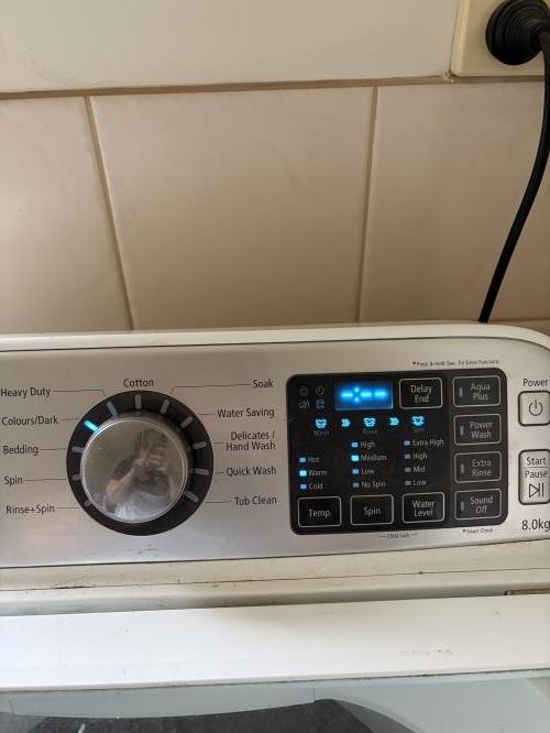 Second-hand Samsung 8kg Top Load Washing Machine - Photo 4)