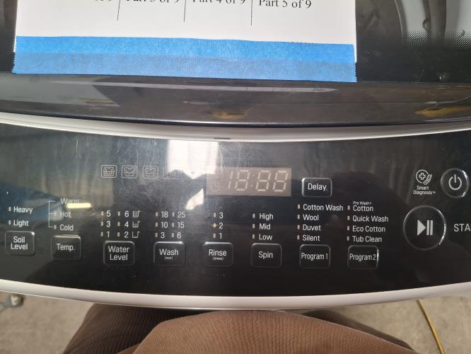 Second-hand LG 6.5kg Top Load Washing Machine - Photo 4)