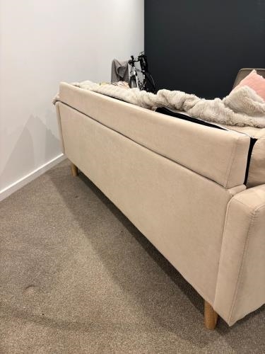 Second-hand L-Shape Sofa with Ottoman - Photo 4)