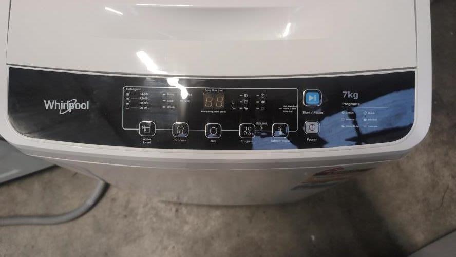 Second-hand Whirlpool 7kg Top Load Washing Machine - Photo 4)