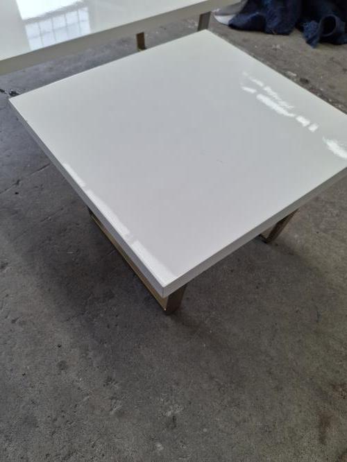 Second-hand Coffee Table with matching Side Table - Photo 4)