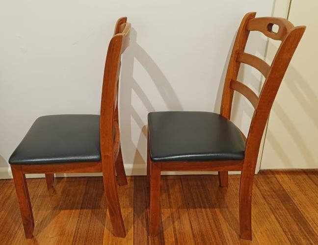 Second-hand Set of 2 Dining Chairs - Photo 4)