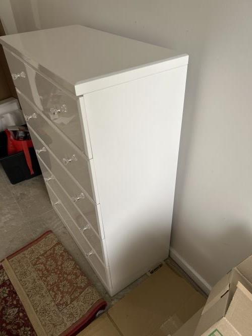 Second-hand Chest of 5 Drawers - Photo 4)
