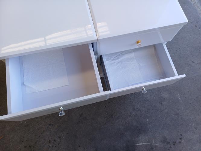 Second-hand Set of 2 Bedside Tables - Photo 4)