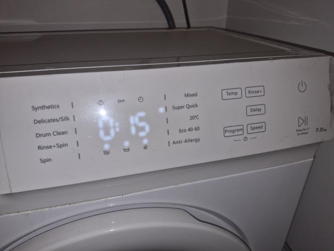 Second-hand Mistral 7kg Front Load Washing Machine - Photo 4)