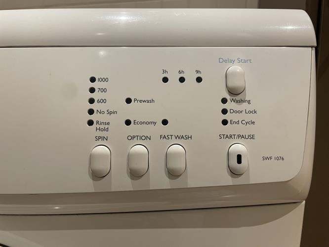 Second-hand Simpson 7kg Front Load Washing Machine - Photo 4)