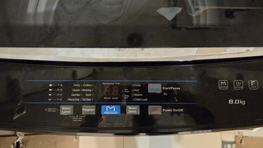 Second-hand Chiq 8kg Top Load Washing Machine - Photo 4)