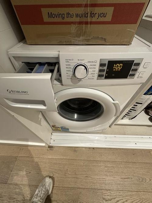 Second-hand Stirling 7.5kg Front Load Washing Machine - Photo 4)