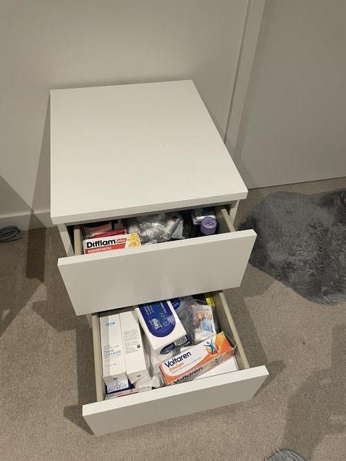 Second-hand Bedside Table - Photo 4)